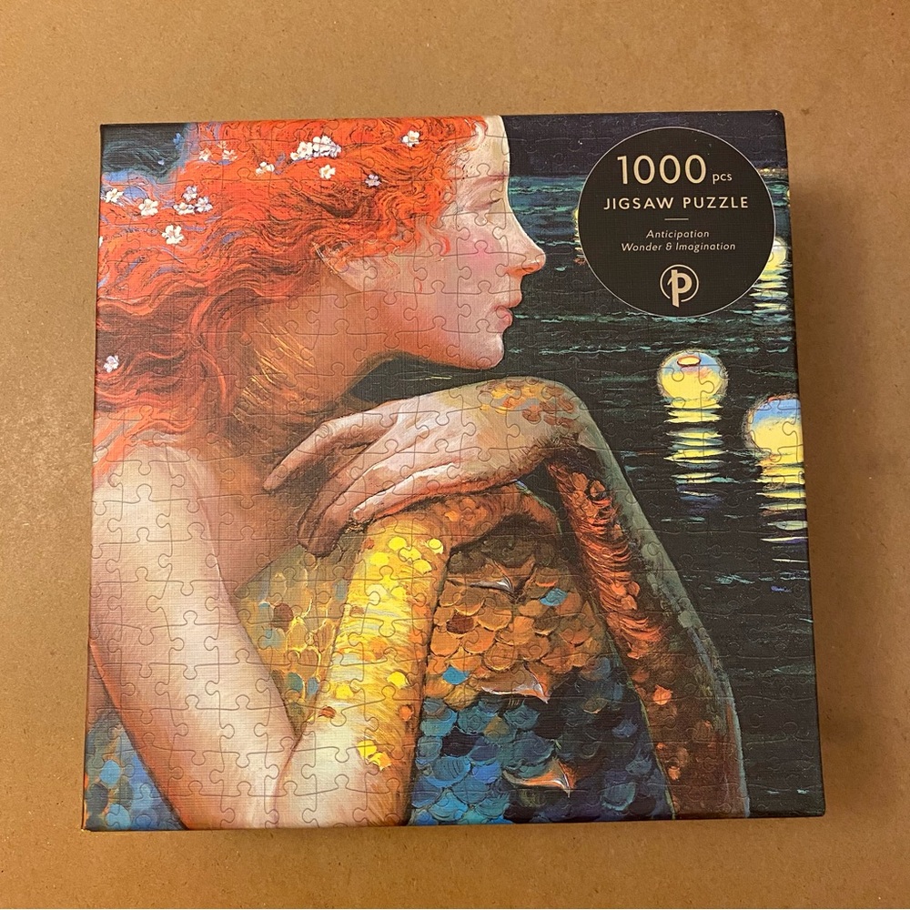 Paperblanks 1000 Piece Gold Foil Puzzle “Anticipation Wonder & Imagination”